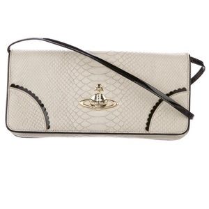 Vivienne Westwood frilly snake shoulder bag